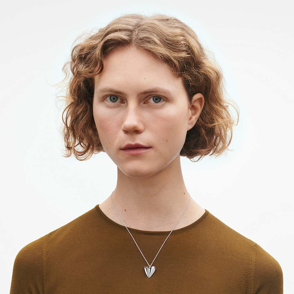 2024 ハート (HEART) ペンダント、スターリングシルバー製