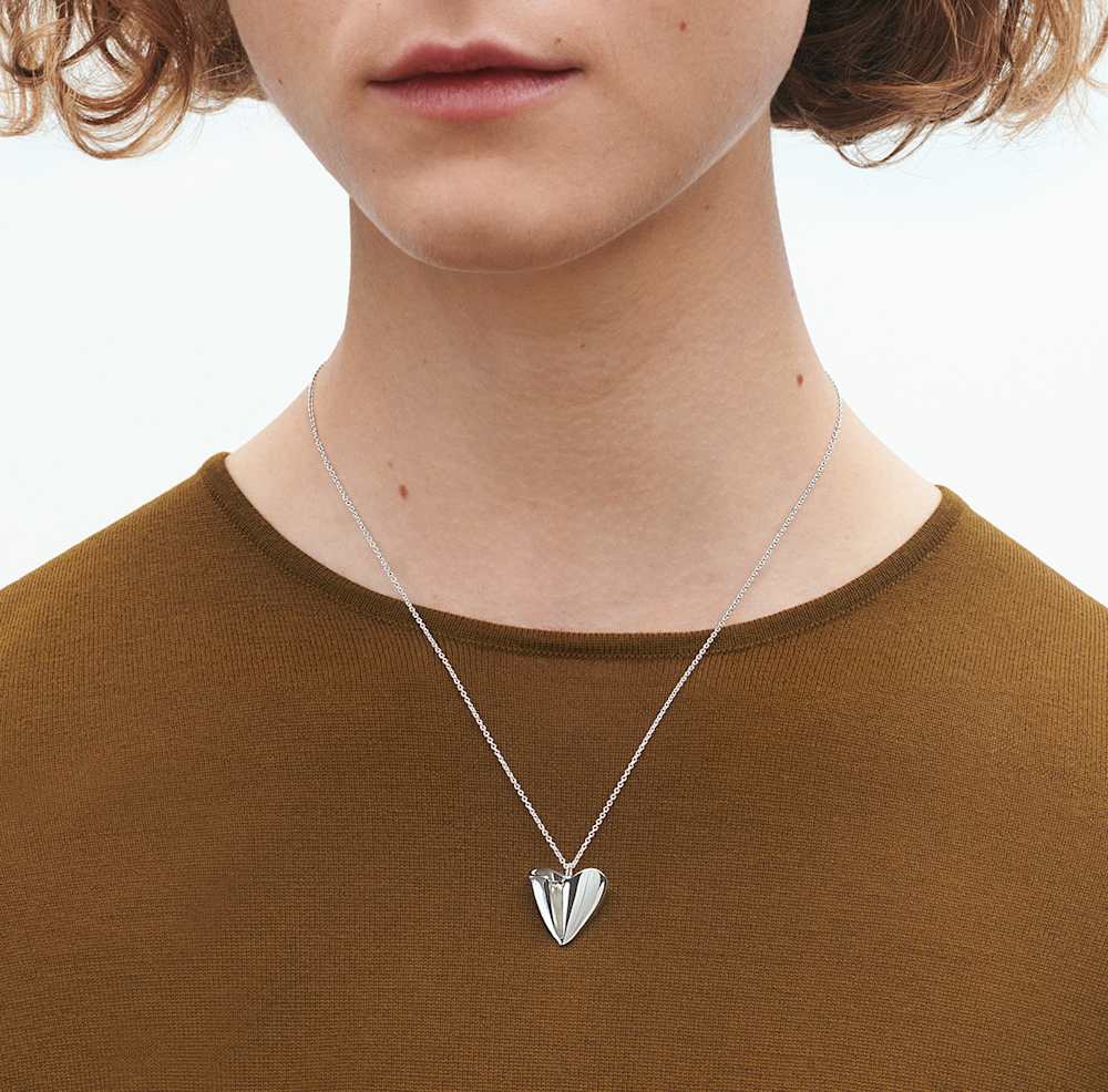 2024 ハート (HEART) ペンダント、スターリングシルバー製