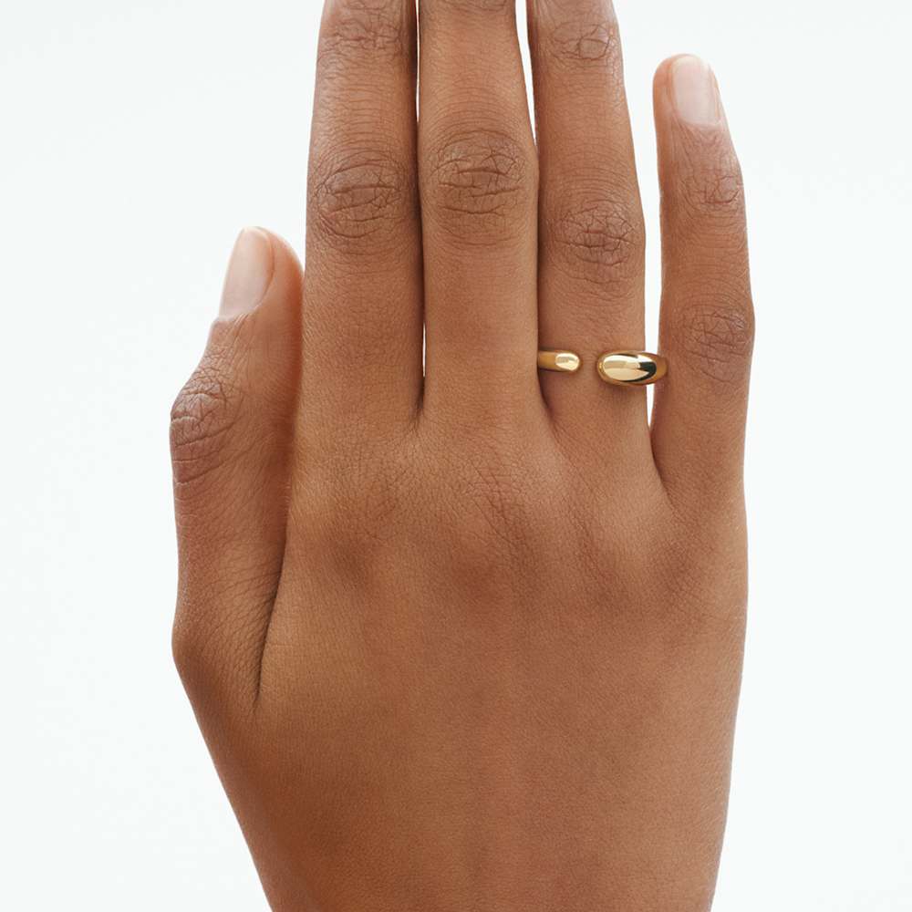 c*o様   ジョージジェンセンマーシーミニリング18金 マーシー(MERCY) 18Kイエローゴールド ミニリング