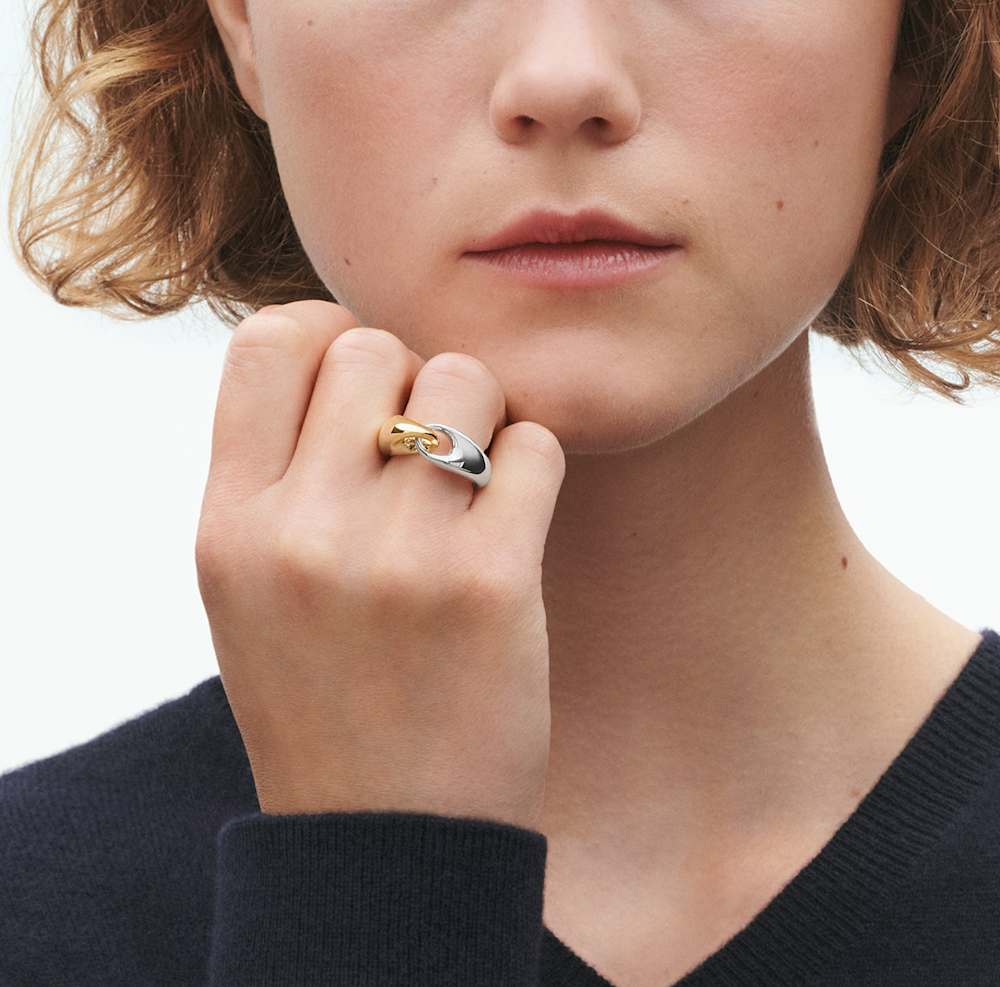 ジョージ ジェンセン リフレクト (GEORG JENSEN REFLECT) ラージリンク