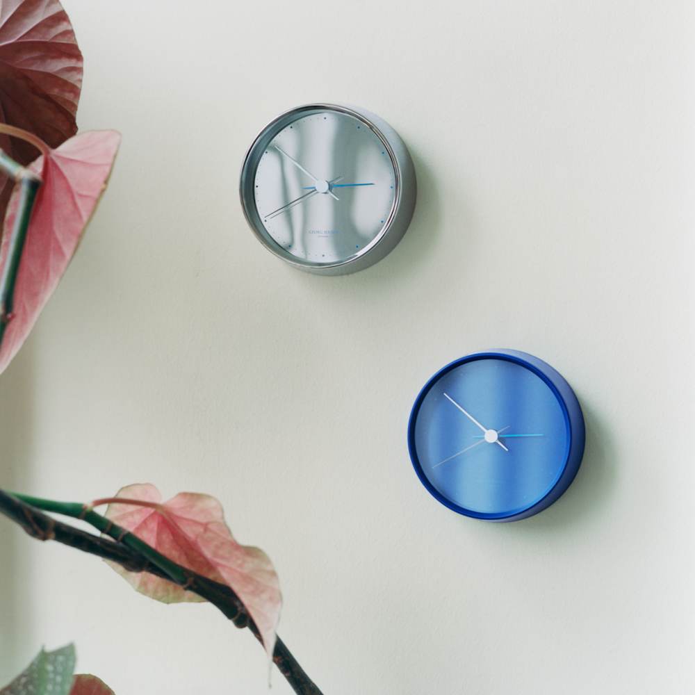 Koppel Wall Clock 10cm, Blue