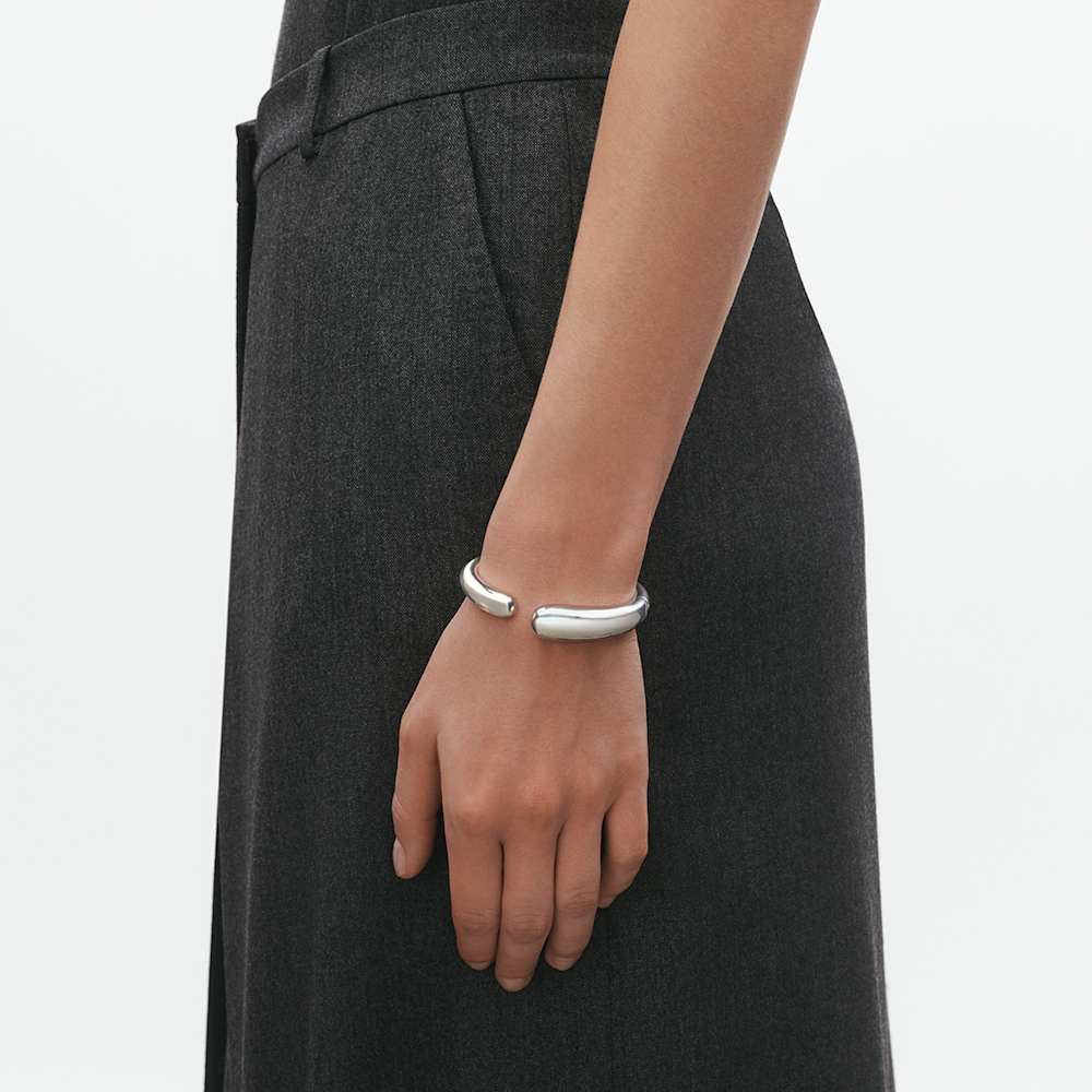 MERCY hinged sterling silver bracelet bangle | Georg Jensen MERCY hinged sterling silver bracelet bangle | Georg Jensen