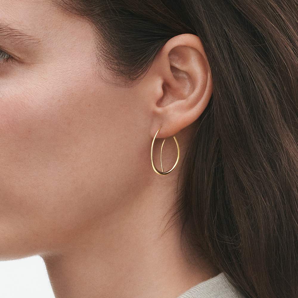 いま人気のアイテム contemporary earhoop, OFFSPRING but earring hoop gold classic アクセサリー