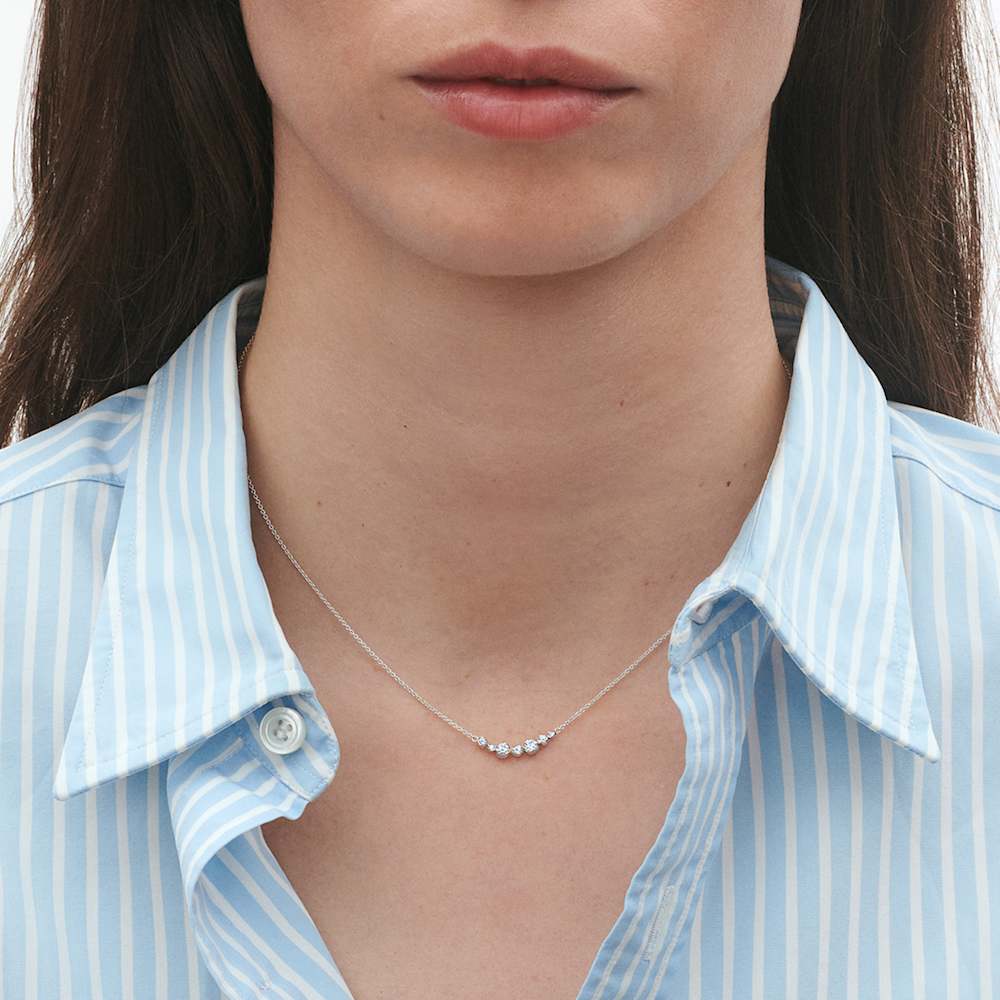 ジョージ ジェンセン シグネチャー ダイヤモンド、ペンダント - 18