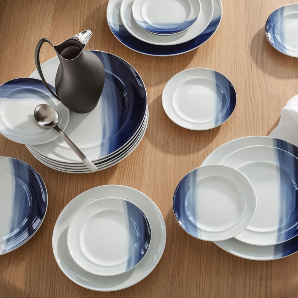 KOPPEL Dinner Plate in white porcelain