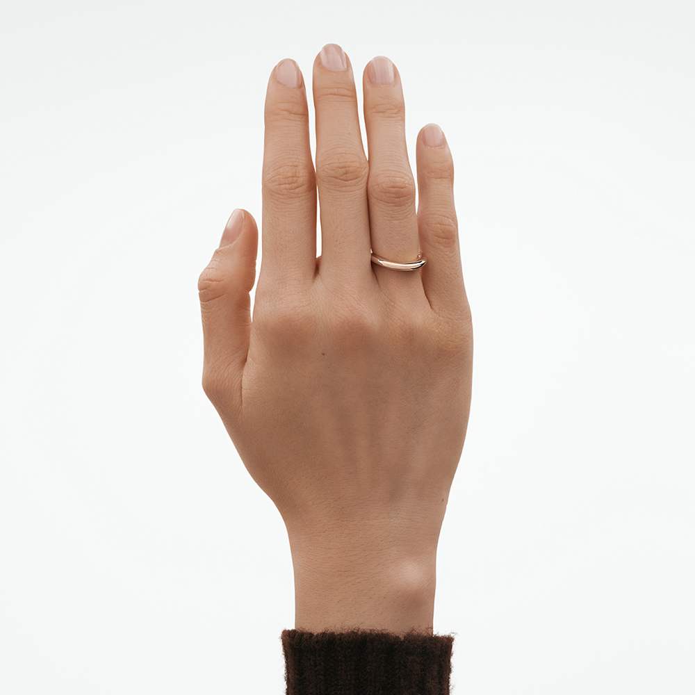 Offspring 18 karat rose gold ring | Georg Jensen
