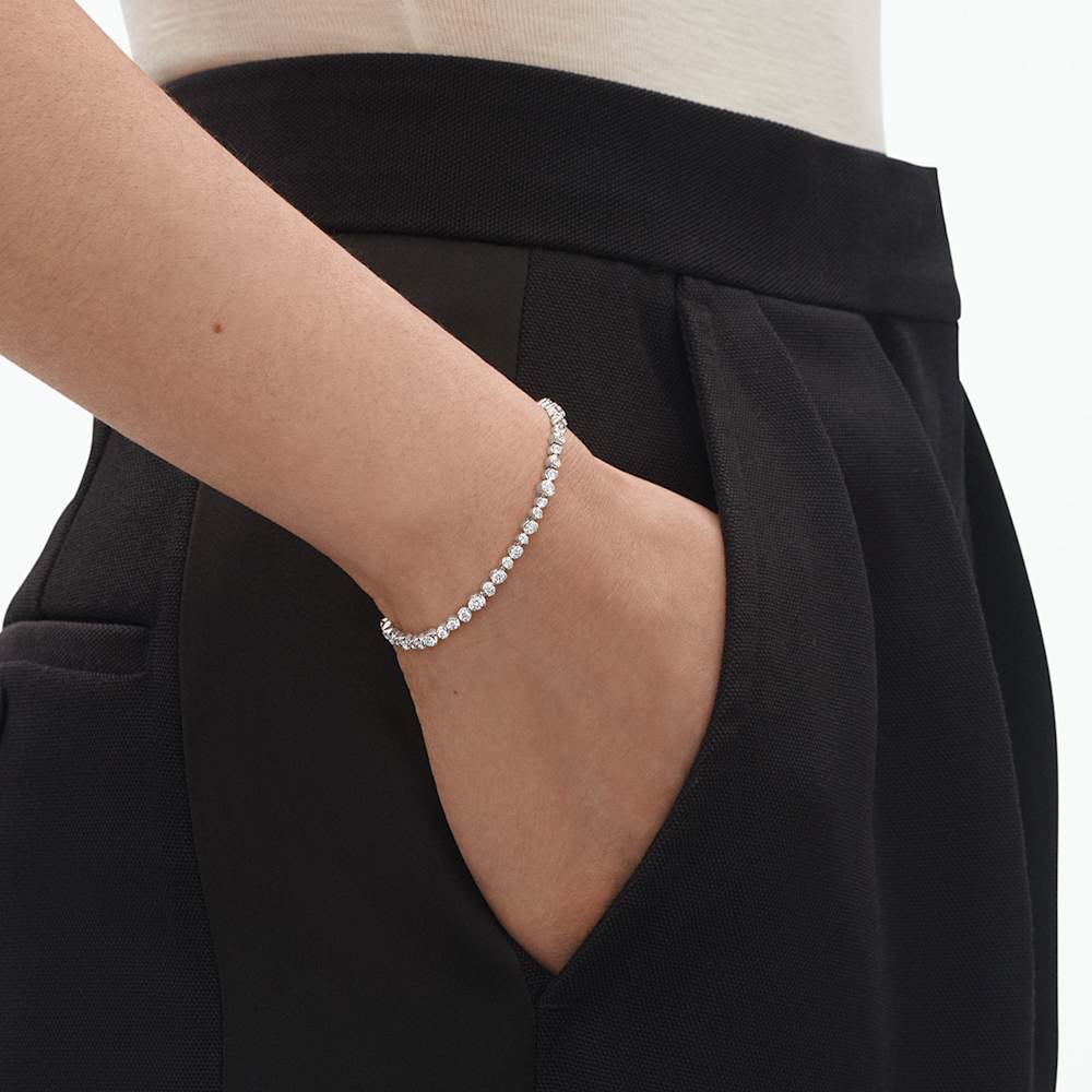 高品質 ガーネット テニスブレスレット B系 アクセサリー ブレスレット テニスブレスレット 太め 太幅