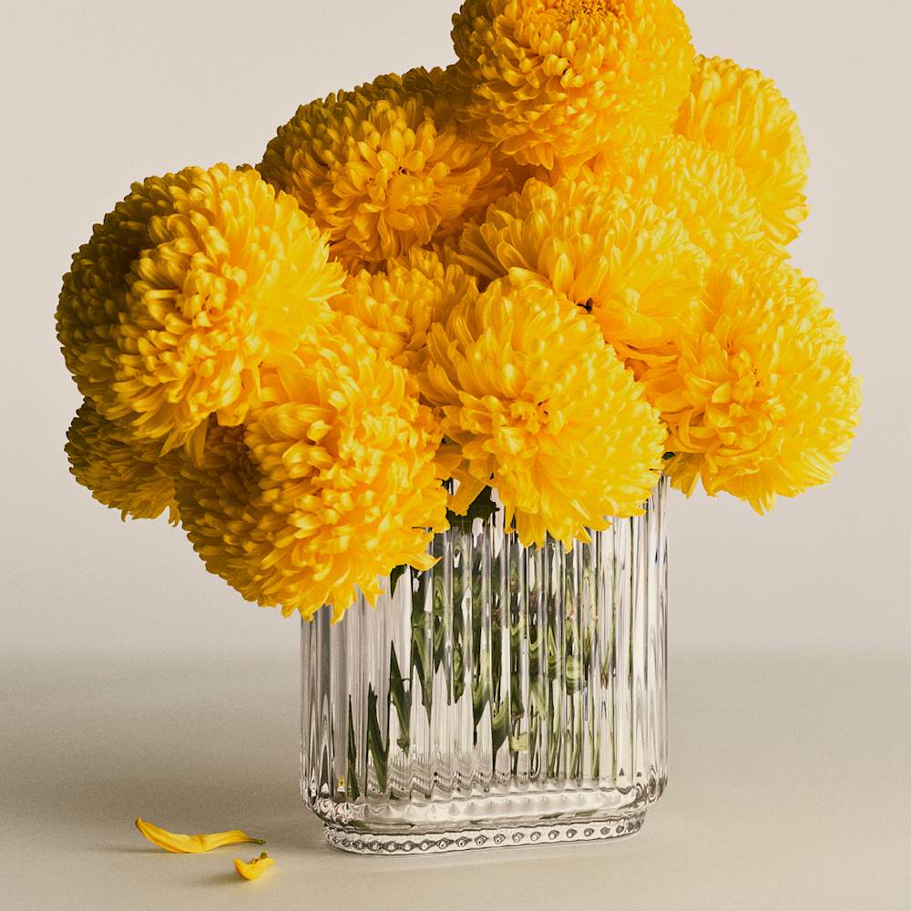 BERNADOTTE Oval Vase in glass - Design inspired by Sigvard Bernadotte