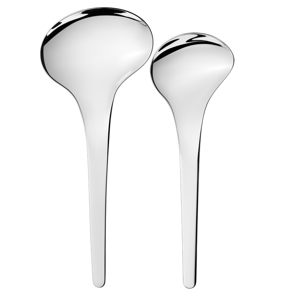 Classic Touch Set Of 2 Gold Serving Spoons : Target