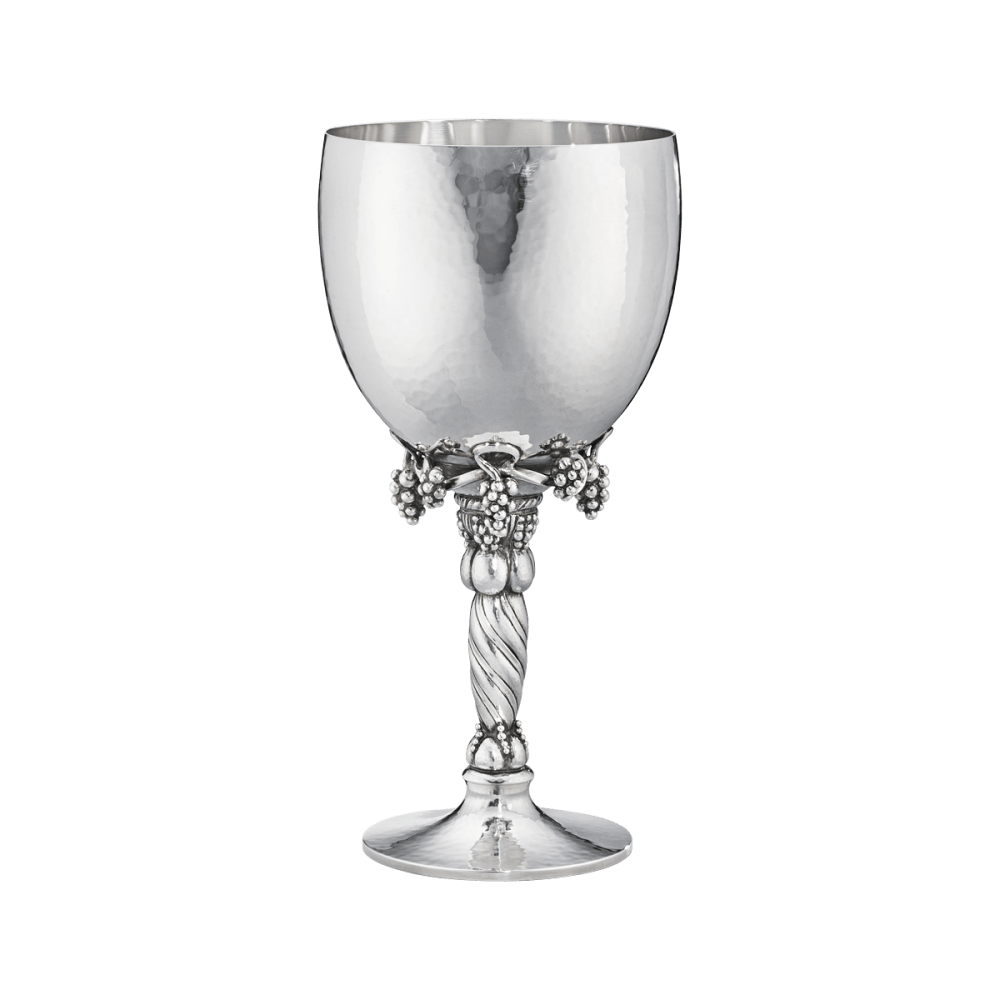 Grape Art Nouveau style goblet 263A in sterling silver | Georg Jensen
