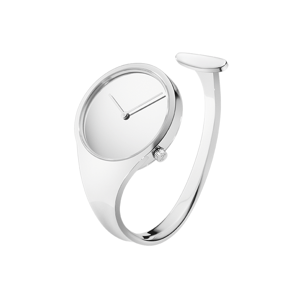 【Georg Jensen】ジョージジェンセン ヴィヴィアンナ バングル 326 クォーツ レディース_712942