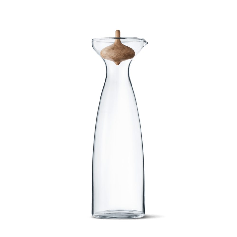  1L Large Capacity Coffee Carafe with Detachable Wooden