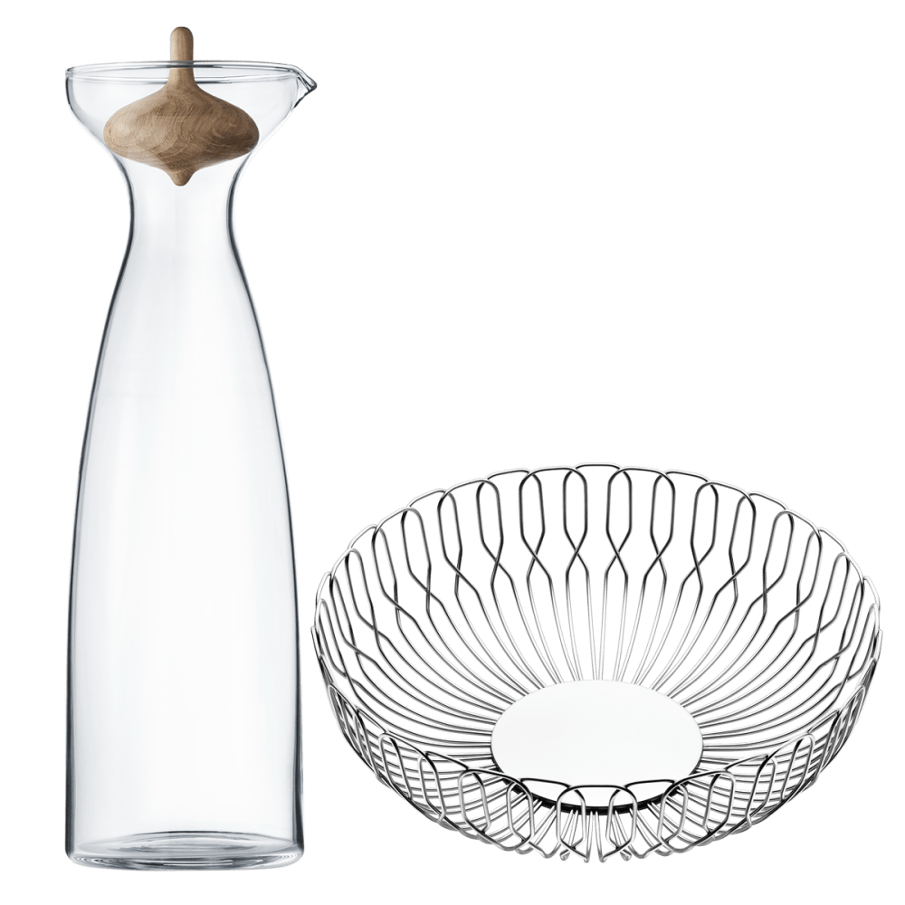 ALFREDO breadbasket and carafe I Georg Jensen