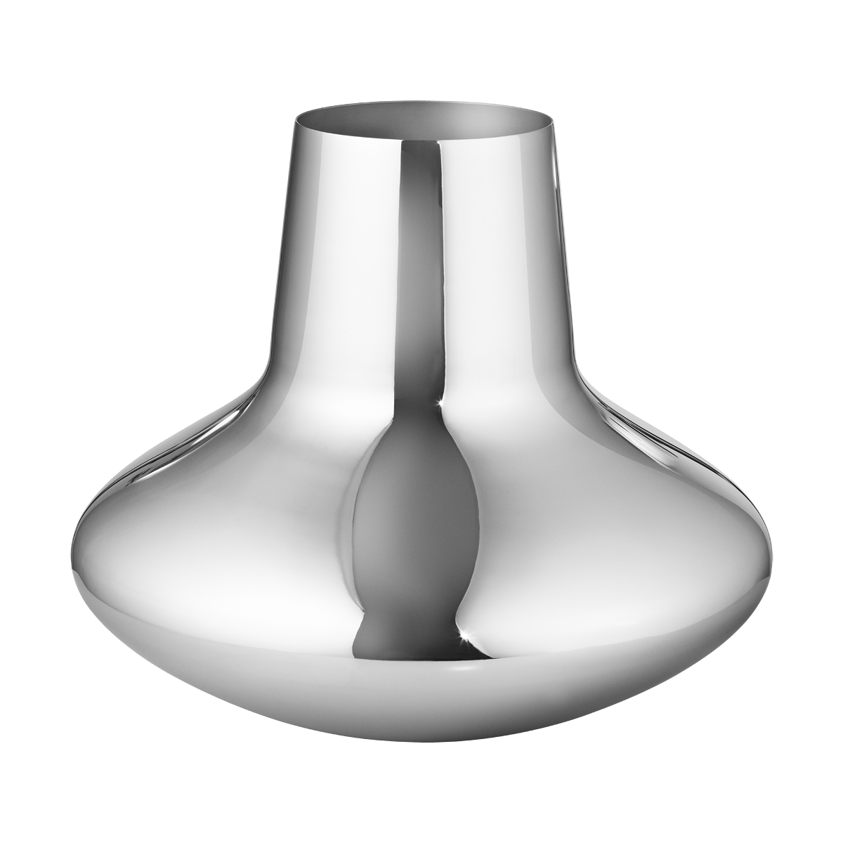 KOPPEL 花瓶，大| 不鏽鋼| Georg Jensen 喬治傑生