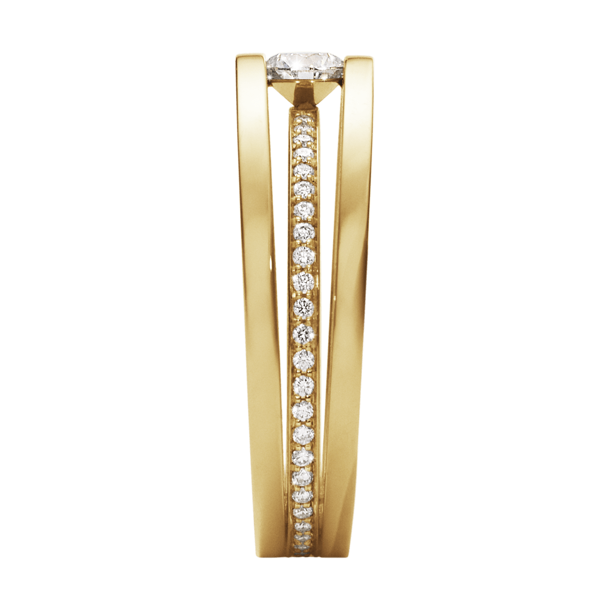 Georg jensen halo solitaire ring on sale