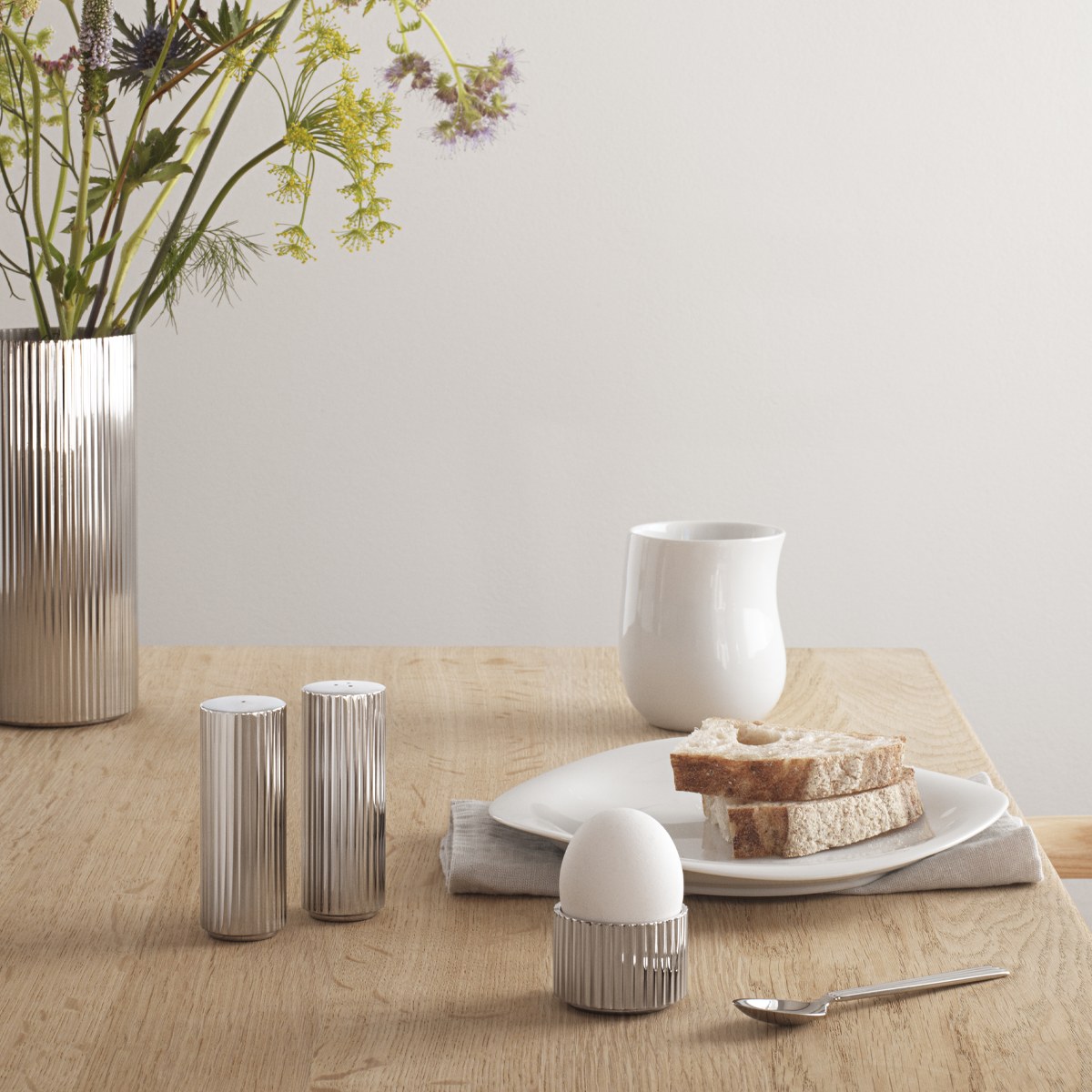 Georg Jensen Bernadotte  cuttlery sets, tableware and bowls