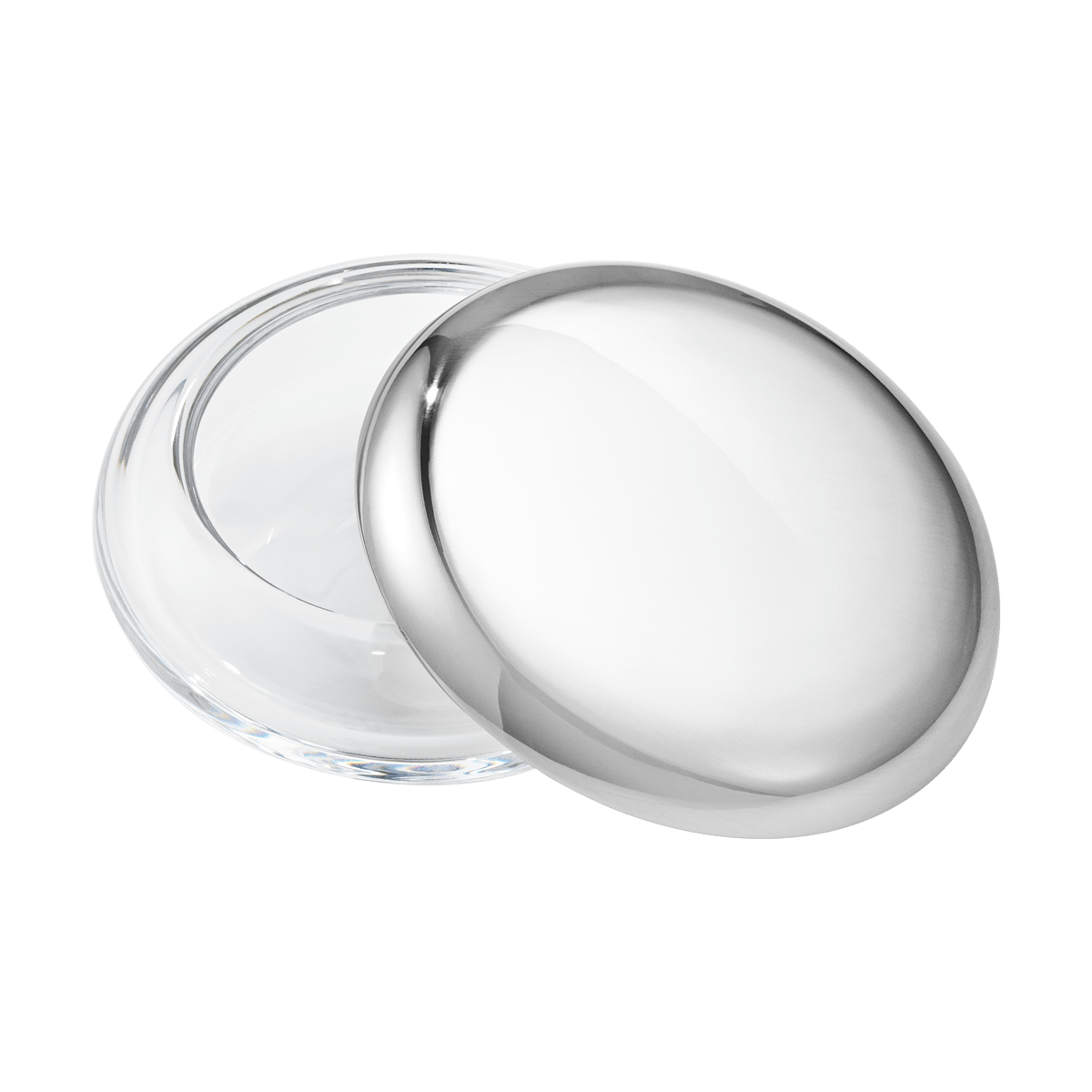 MODERN silver box, small 1 2