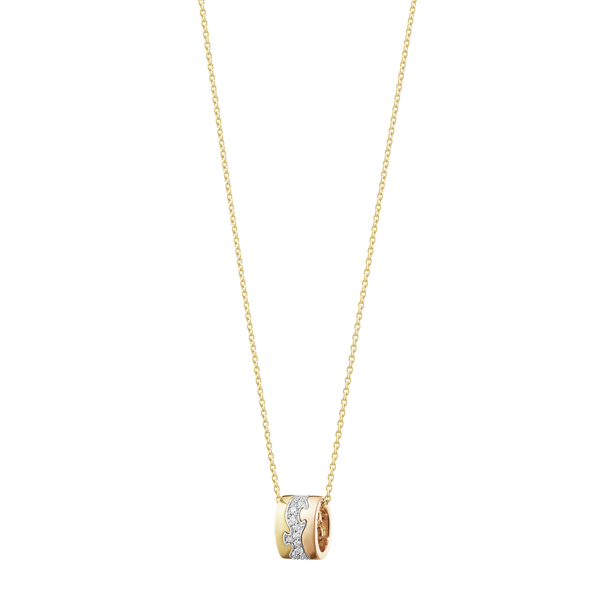Fusion pendant with 0.19 CT diamonds | Georg Jensen