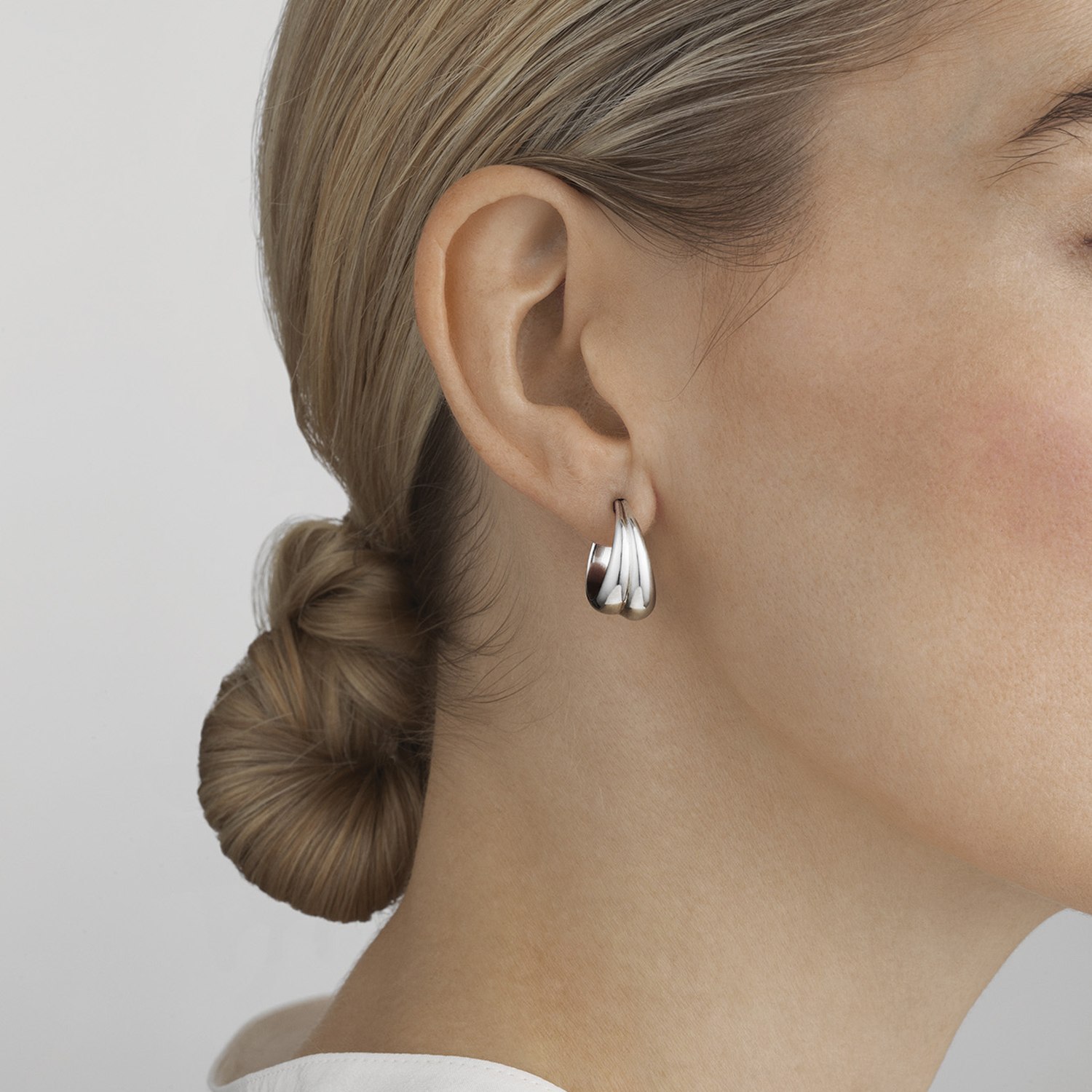 カーブ(Curve) スターリングシルバー ピアス カーブ(Curve) スターリングシルバー ピアス