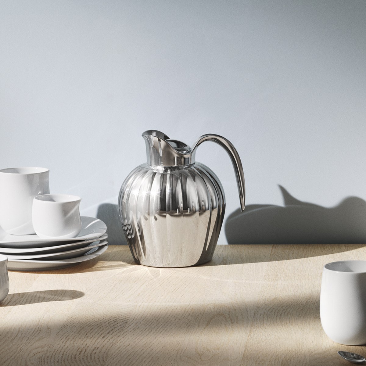 Georg Jensen on X: The #Bernadotte thermo jug is a unique