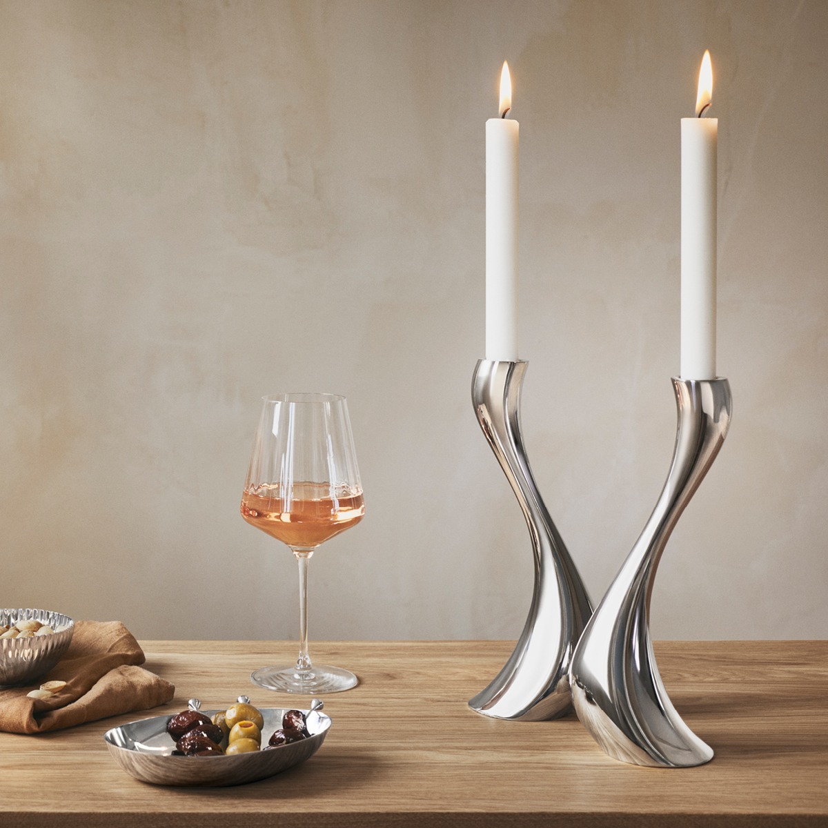 Georg Jensen Bernadotte  cuttlery sets, tableware and bowls