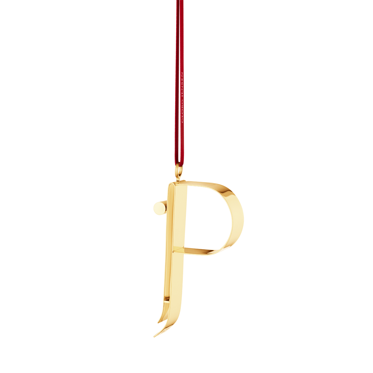 Letter Ornament, P 0 1