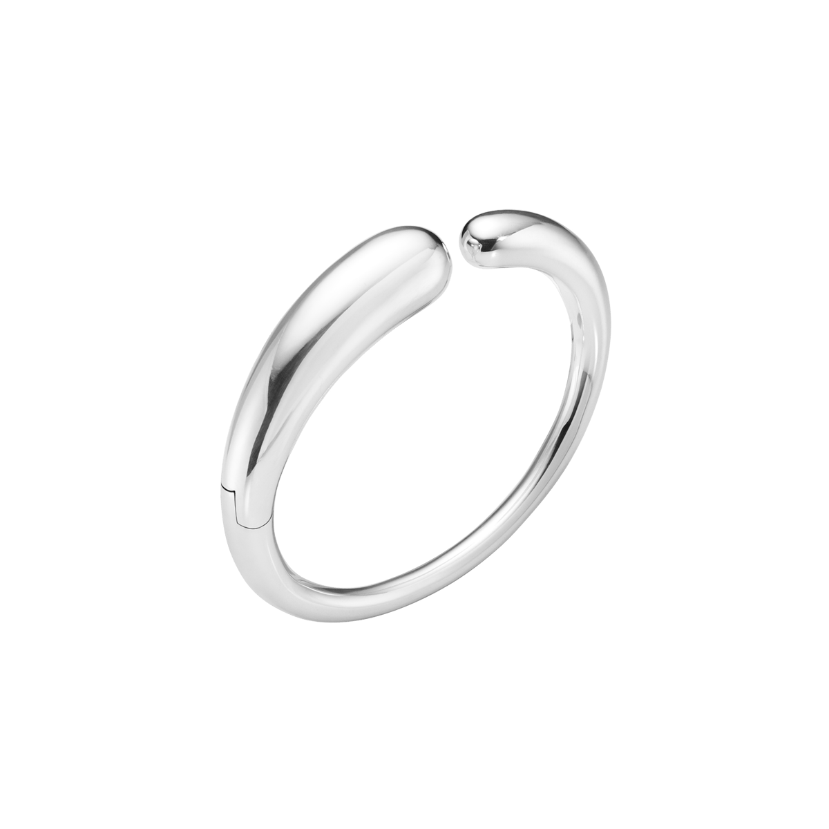 MERCY hinged sterling silver bracelet bangle | Georg Jensen