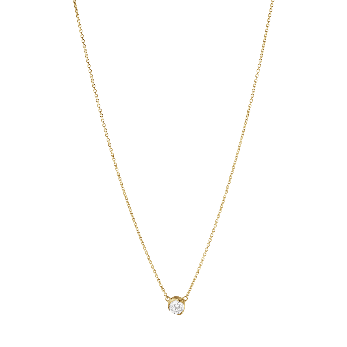 GEORG JENSEN SIGNATURE DIAMONDS Pendant in 18kt gold and diamonds