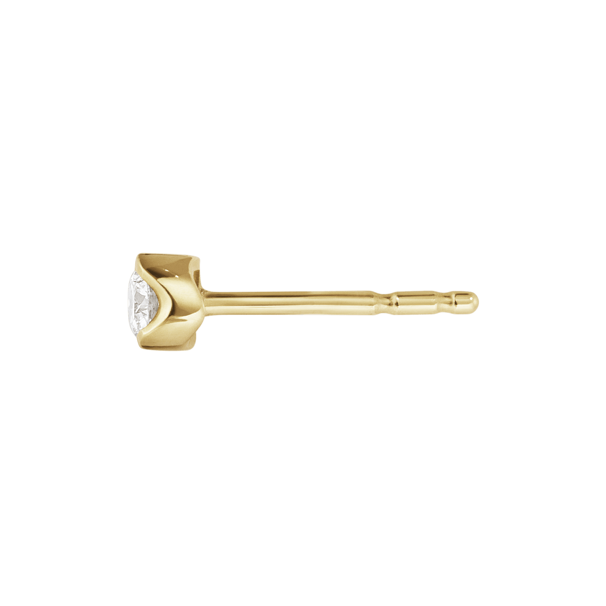 GEORG JENSEN SIGNATURE DIAMONDS, Solitaire Stud Earring, Single piece 1 2