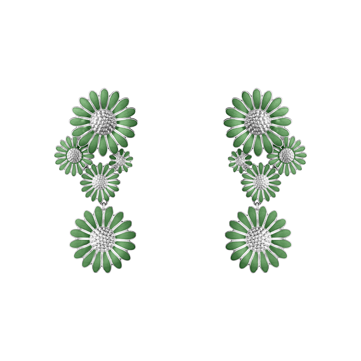 Large hotsell daisy earrings