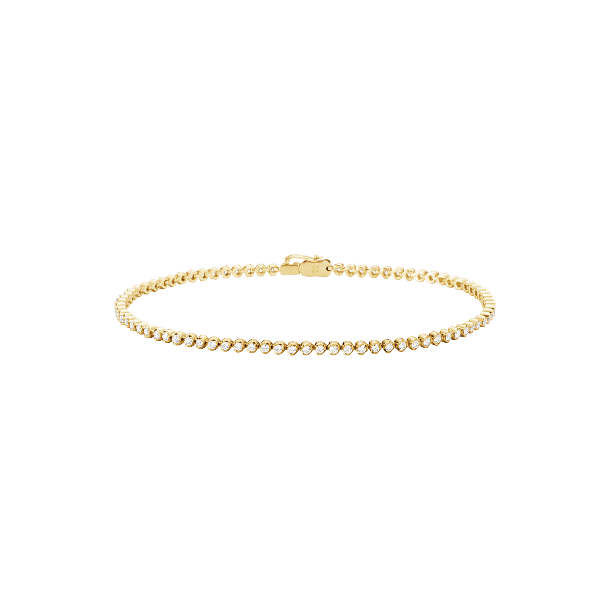 GEORG JENSEN SIGNATURE DIAMONDS テニス ブレスレット - 18K GEORG JENSEN SIGNATURE DIAMONDS テニス ブレスレット - 18K