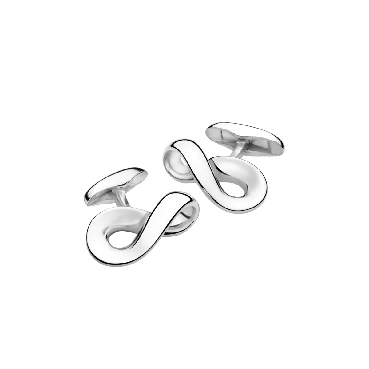 Infinity designer silver cufflinks for men | Georg Jensen Infinity designer silver cufflinks for men | Georg Jensen