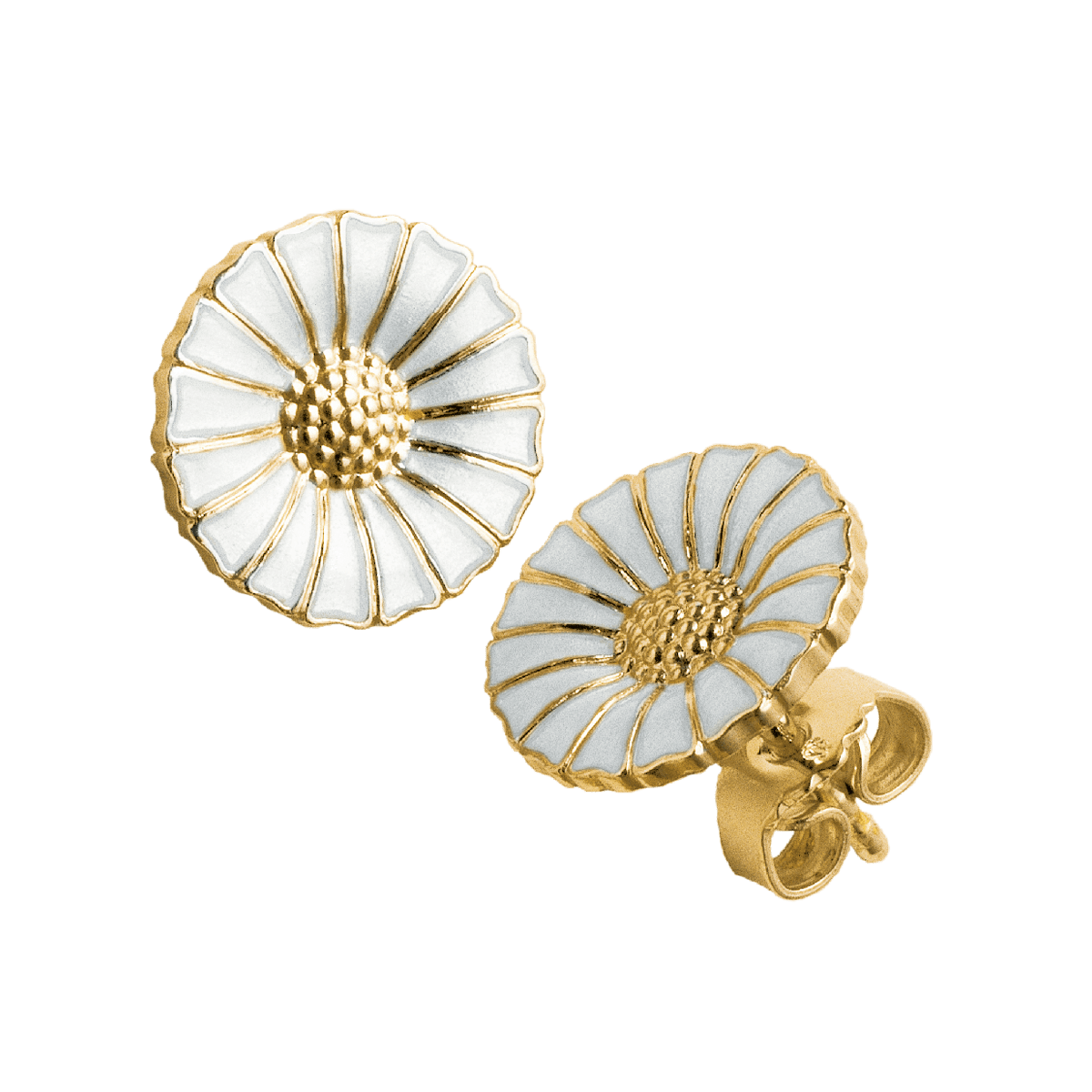 GEORG JENSEN デイジー ピアス グリーン 緑 キャッチ 社外品 花 - www 