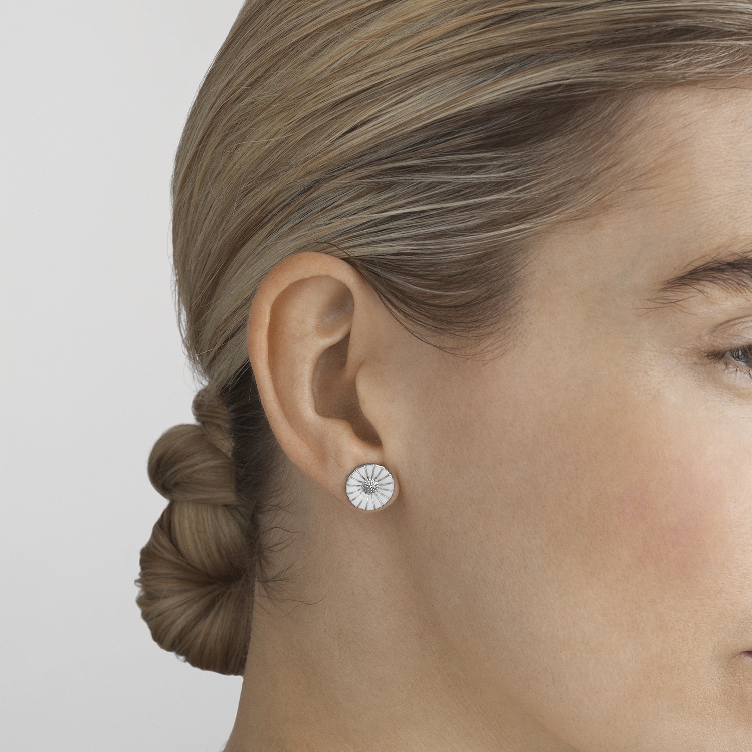 Daisy sterling silver earrings for women Georg Jensen