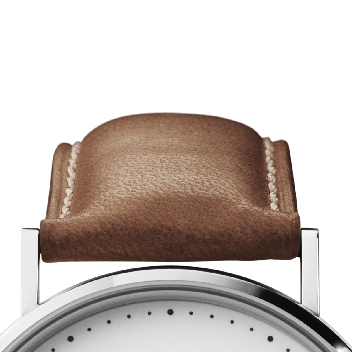 KOPPEL rem – 41mm, brunt skinn, large 0 1