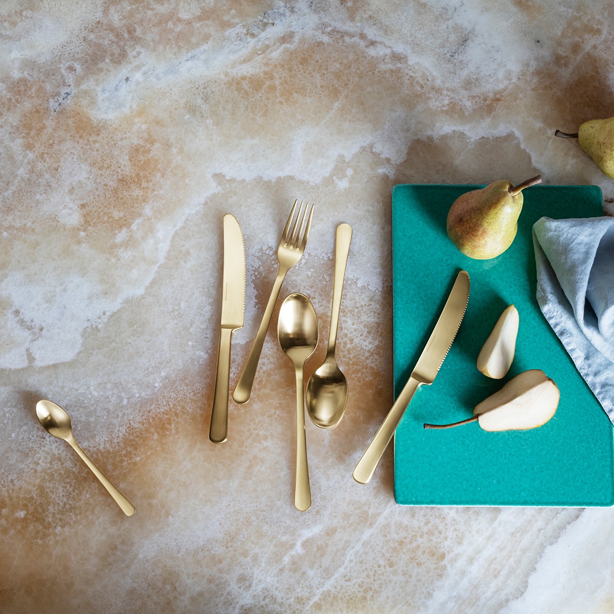 COPENHAGEN, Matte Gold, 4pcs COPENHAGEN, Matte Gold, 4pcs