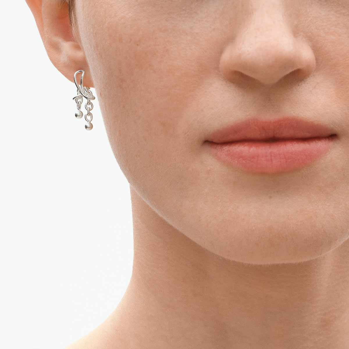 Weft Double Earrings 1 2