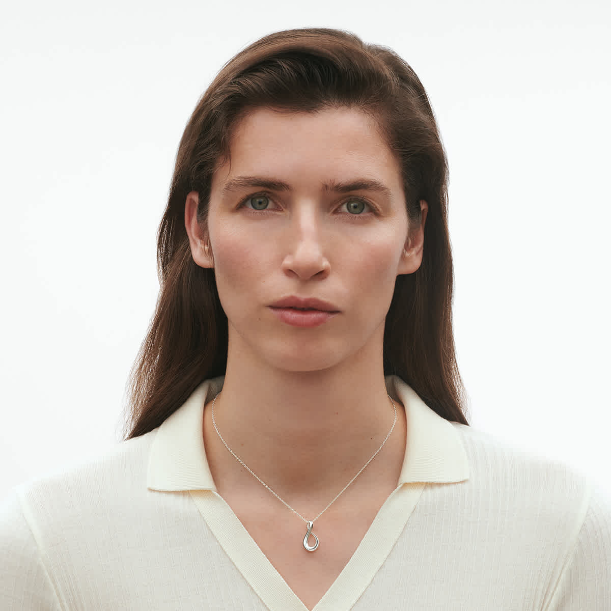 Infinity sterling silver pendant necklace | Georg Jensen Infinity sterling silver pendant necklace | Georg Jensen