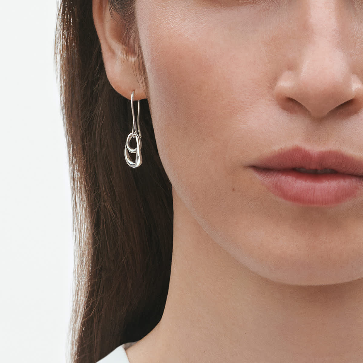 Offspring silver mother and childearrings | Georg Jensen