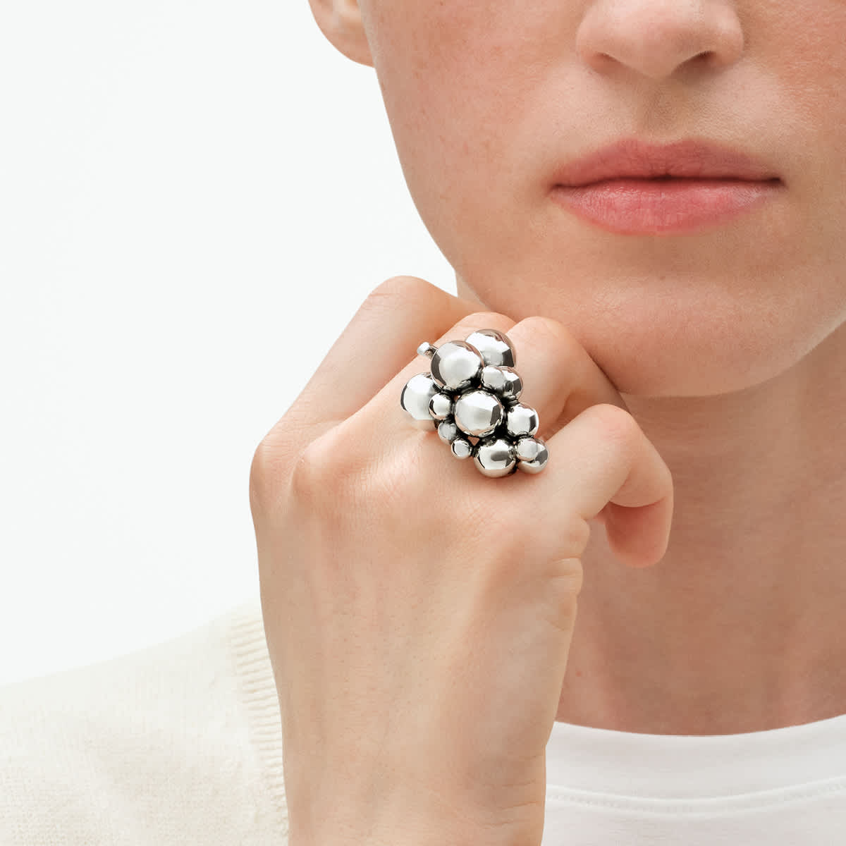 MOONLIGHT GRAPES ring, stor 1 2