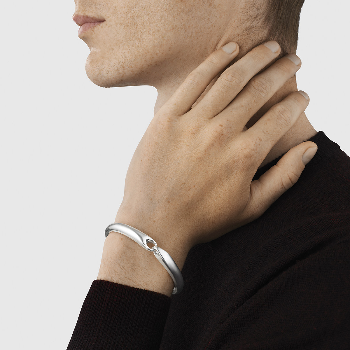 【電池交換済み】GEORGJENSEN ジョージジェンセン 腕時計 バングルそがのジョージジェンセン