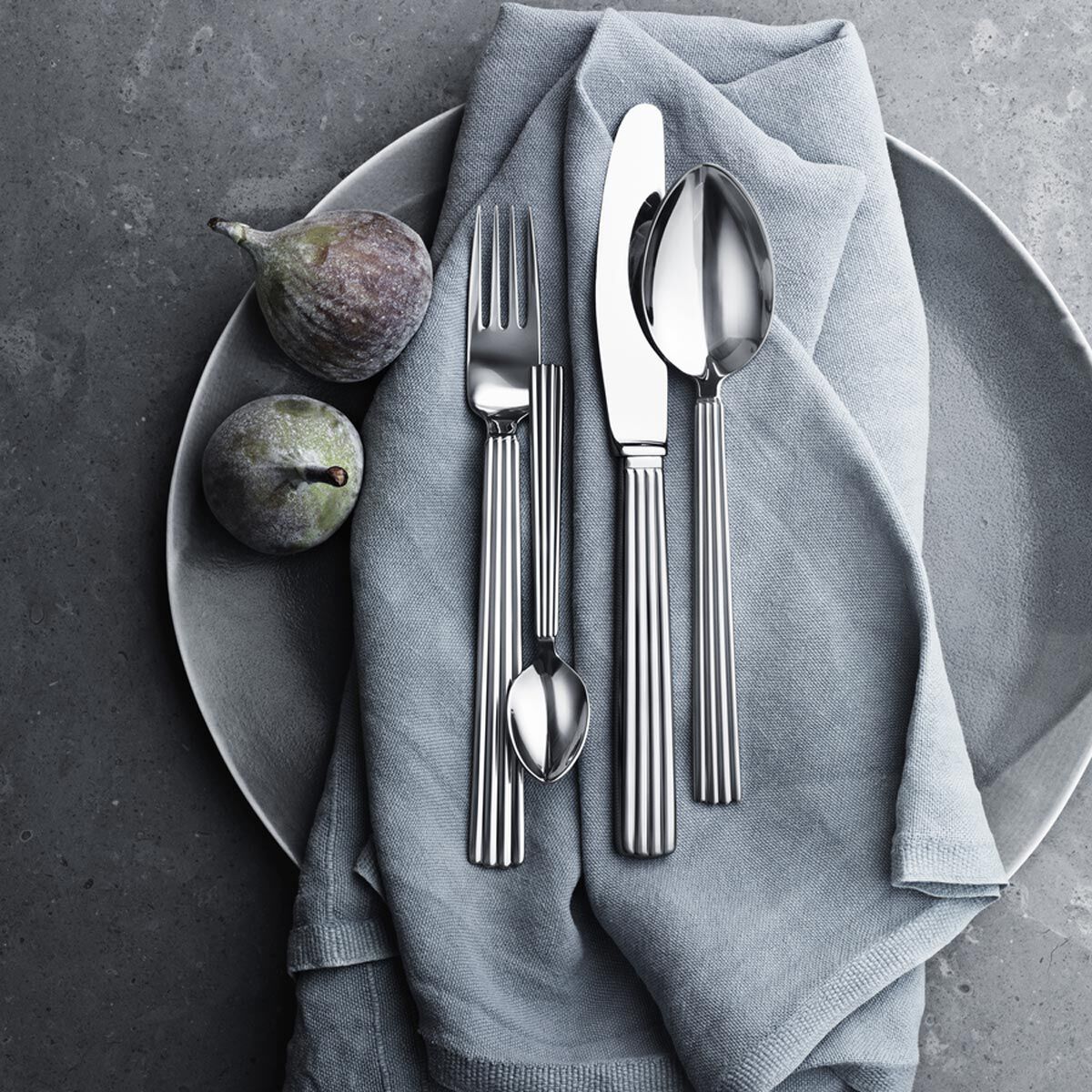 BERNADOTTE spisekniv, langt skaft - Originalt Design af Sigvard Bernadotte 0 1
