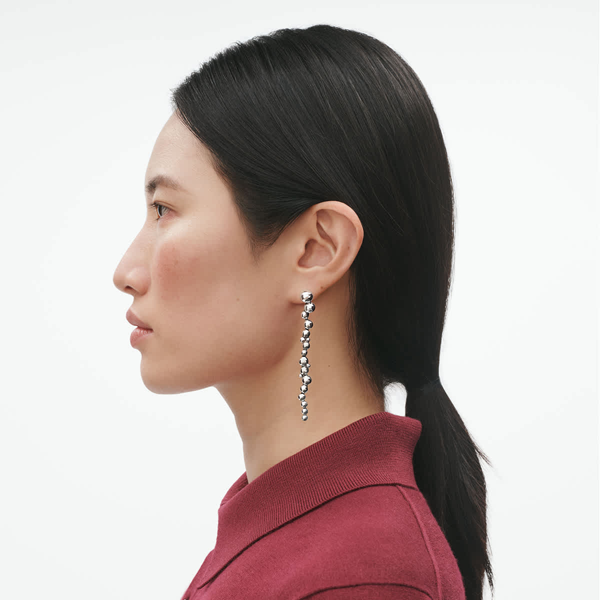 グレープピアス SS25_ECOM_ON_MODEL_MOONLIGHT_G