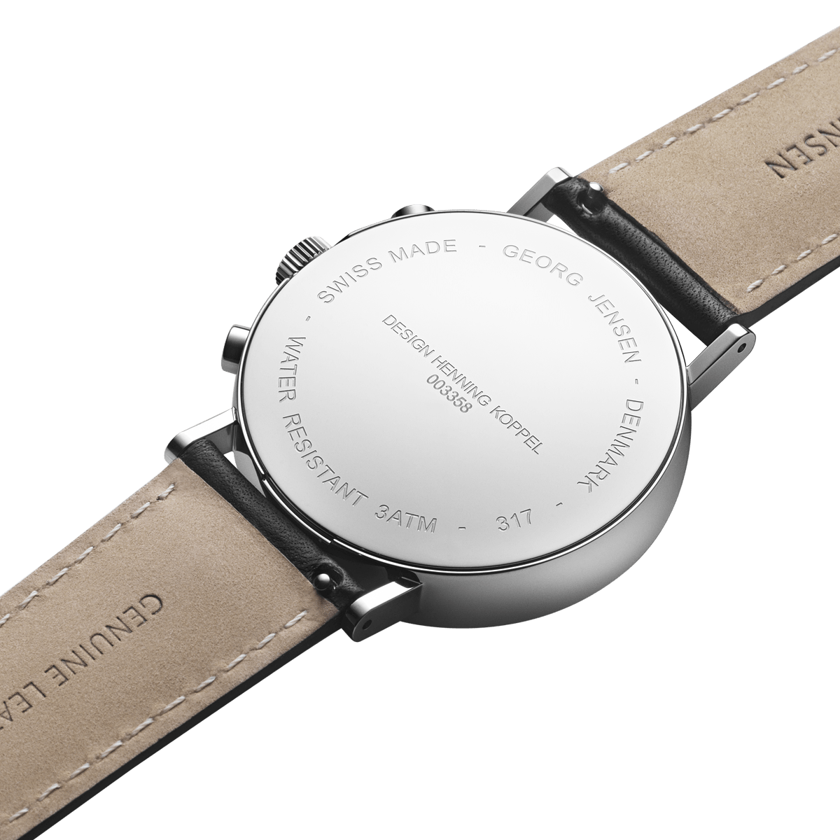 Koppel steel chronograph watch for men | Georg Jensen