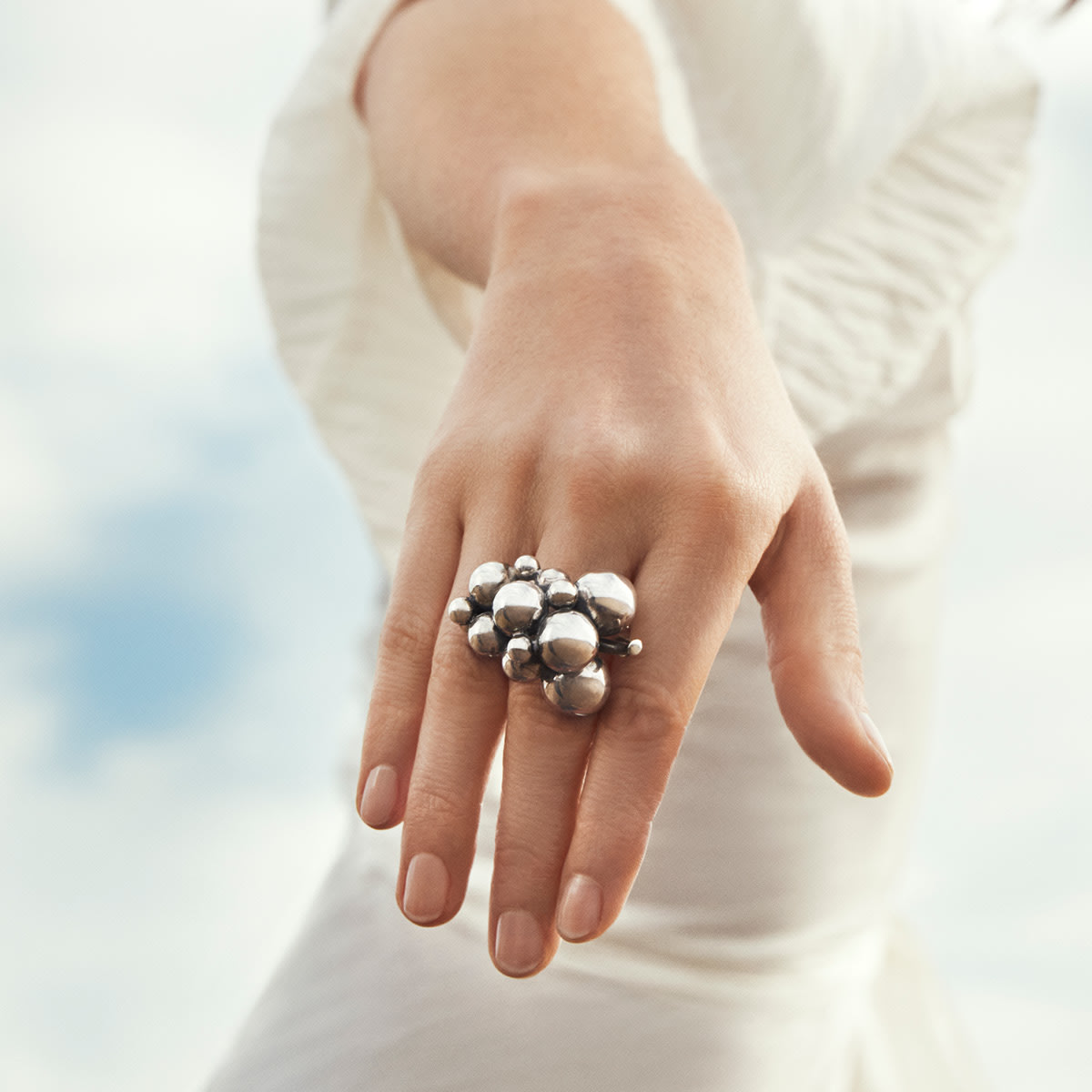 MOONLIGHT GRAPES ring, stor 0 1