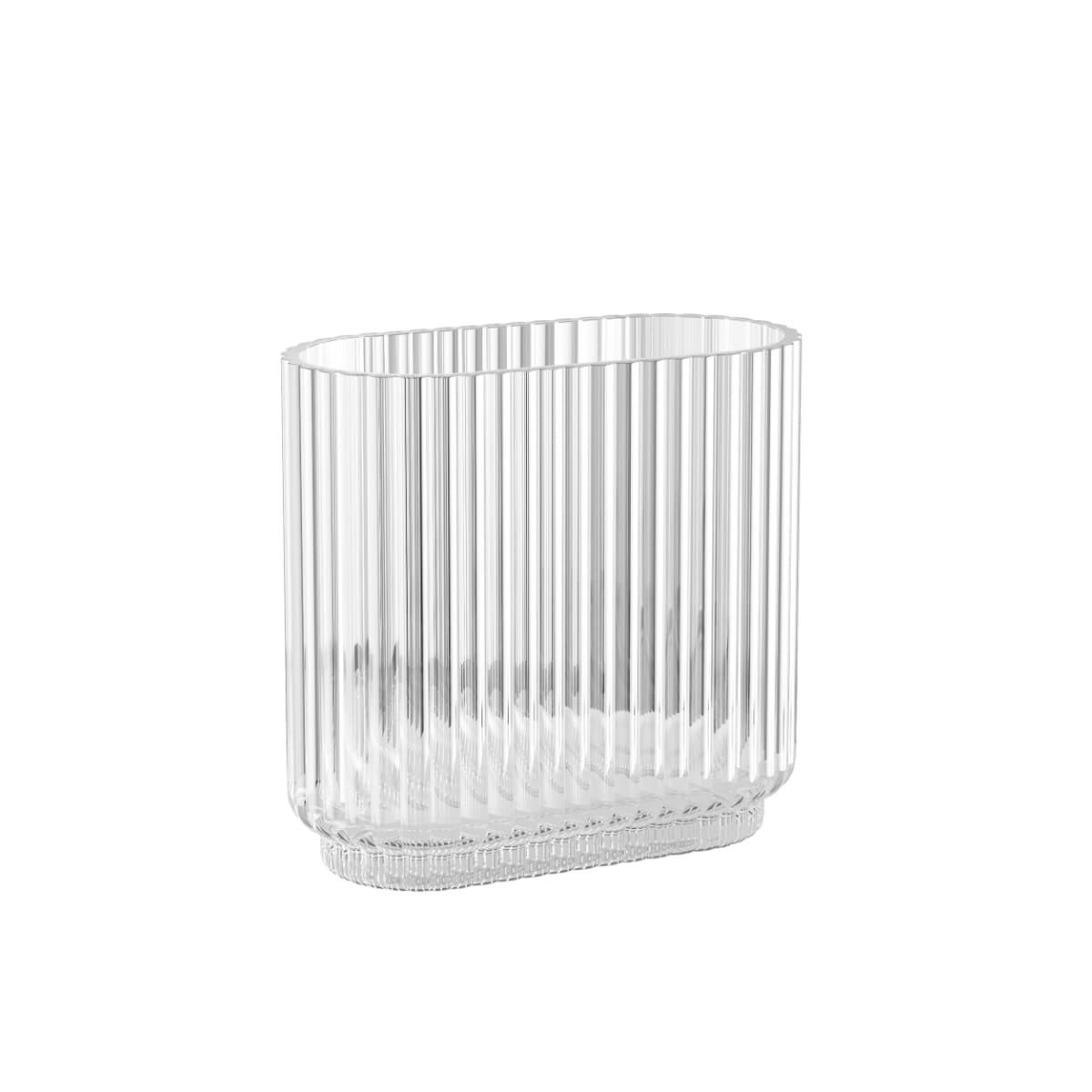 Skleněná váza Bernadotte, oválná - Georg Jensen