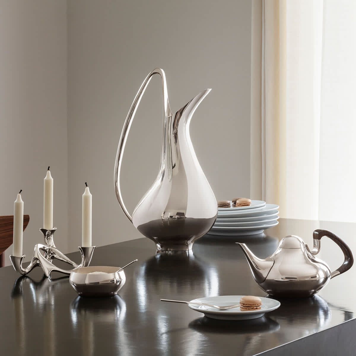 Stříbrný džbán 1052 Koppel - Georg Jensen