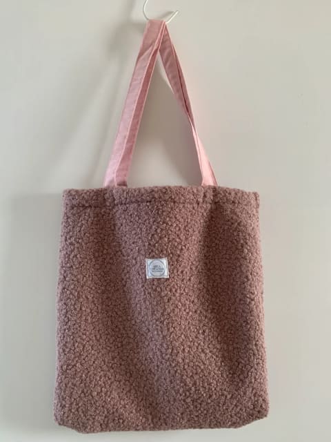 TOTE bag llana bouclé