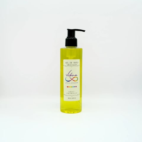 Gel de bany vibracional groc