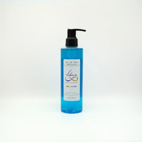 Gel de bany vibracional blau